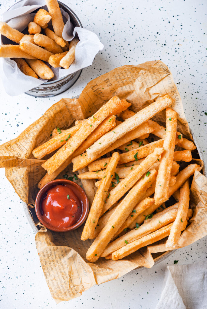 Keto French Fries (ONLY 3 INGREDIENTS)