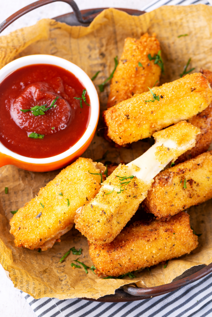 Keto Mozzarella Sticks | One of The Best Keto Appetizers You Can Make