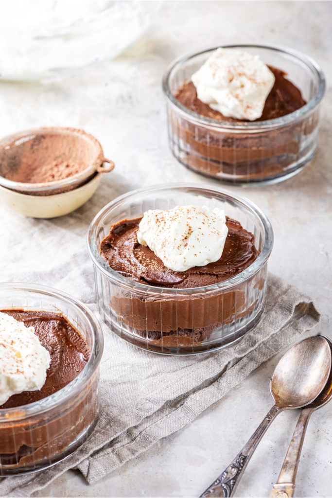 Keto Chocolate Mousse Recipe With Homemade Whipped Cream