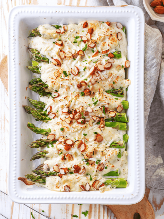 Old Fashioned Asparagus Casserole I'm Hungry For That