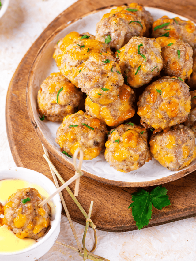 Low Carb Sausage Balls I'm Hungry For That