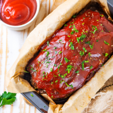 Keto Meatloaf | The Best Low Carb Keto Meatloaf Recipe