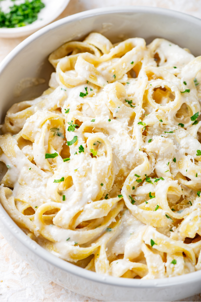 Vegan Alfredo Sauce | The Best Recipe For Vegan Fettuccine Alfredo