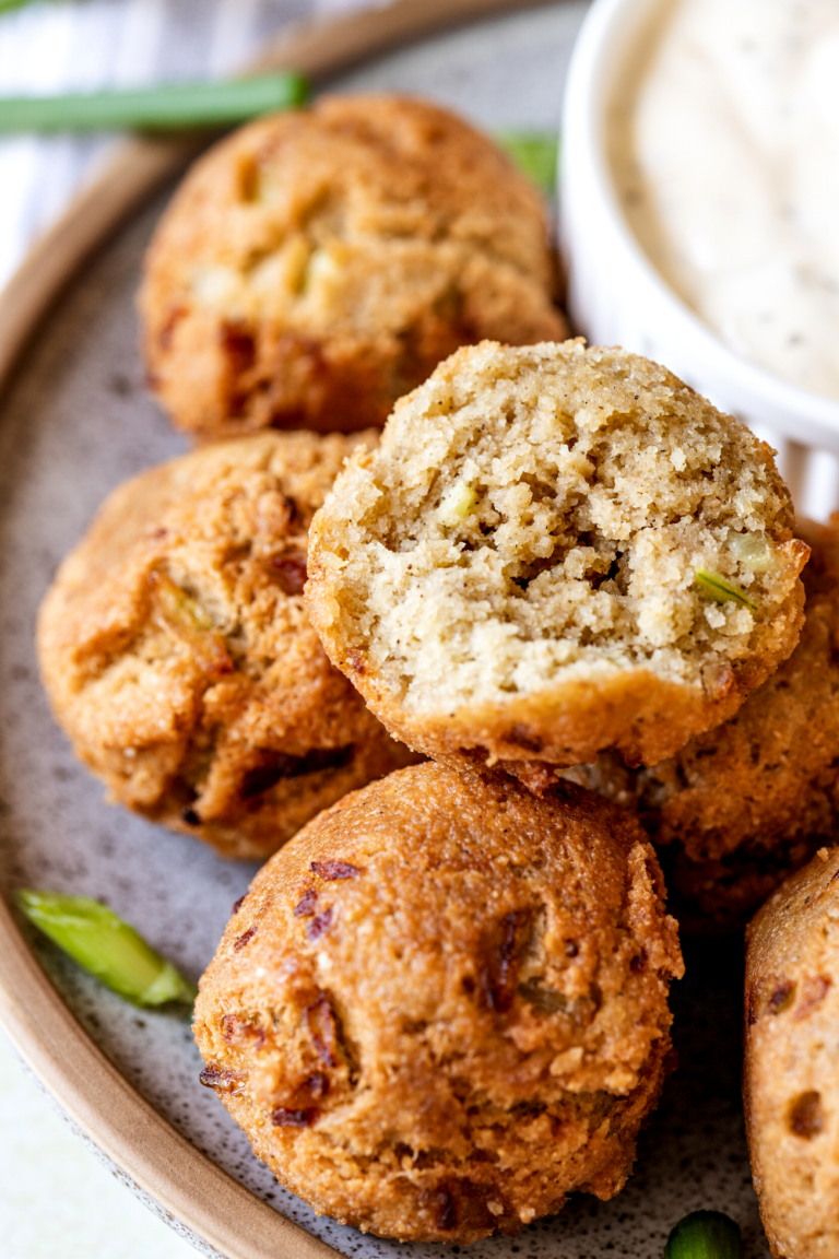 Keto Hush Puppies Recipe Can Be Fried or Made In The Air Fryer