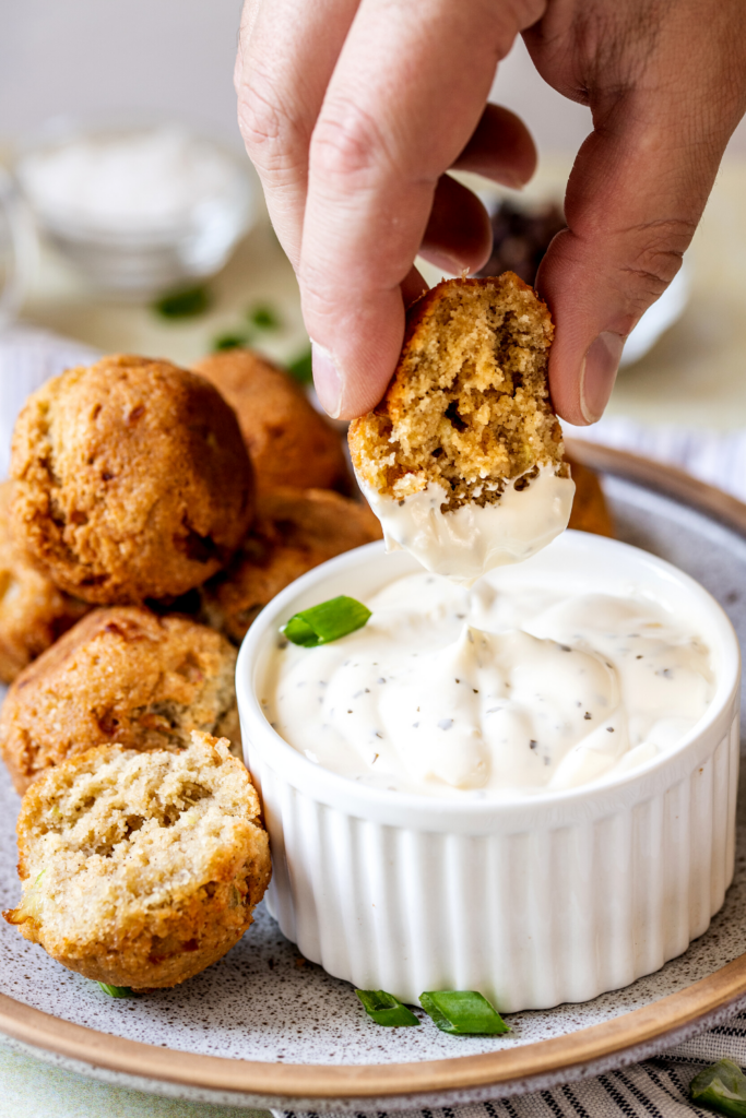 Keto Hush Puppies Recipe Can Be Fried or Made In The Air Fryer