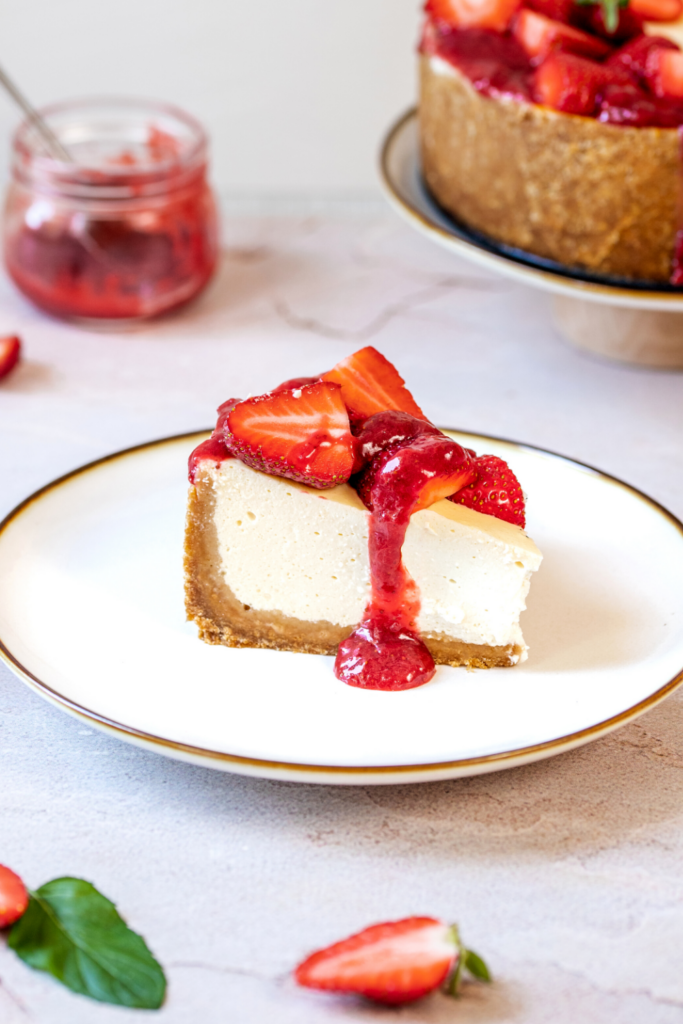 Keto Strawberry Cheesecake | The Best Low Carb Recipe With Fresh Fruit