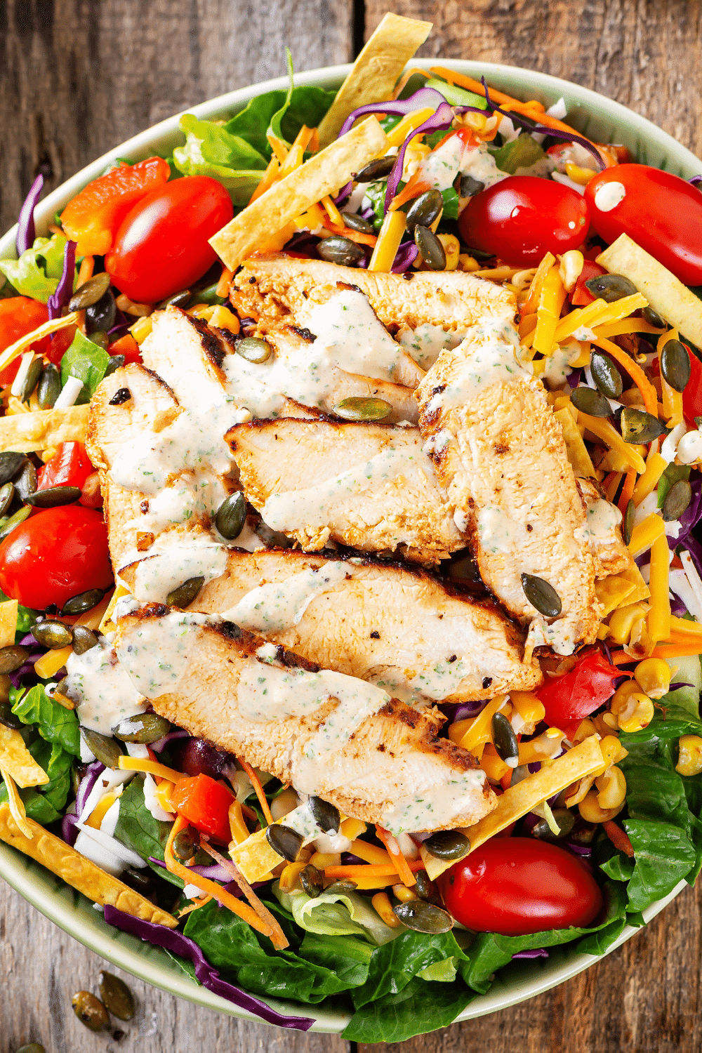 Spicy Southwest Salad The Best Chick Fil A Copy Cat Recipe