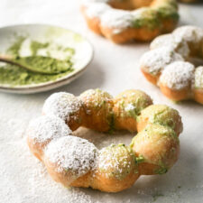 Mochi Donut Recipe Made With A Matcha Glaze In Just 30 Minutes
