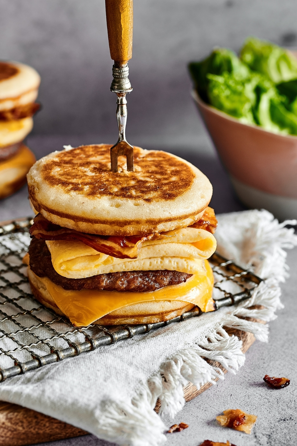 Homemade McDonald's McGriddles