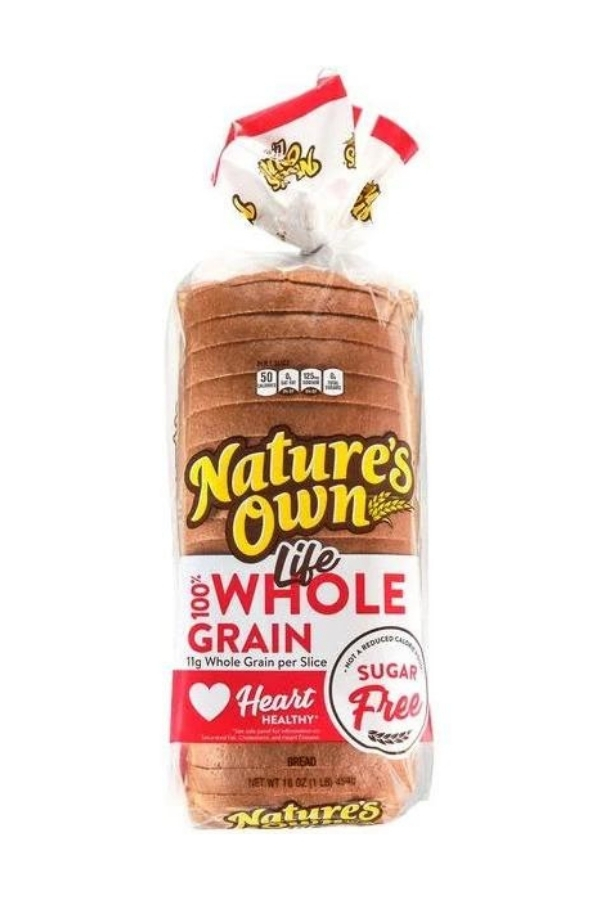 A bag of Nature's Own life whole grain.