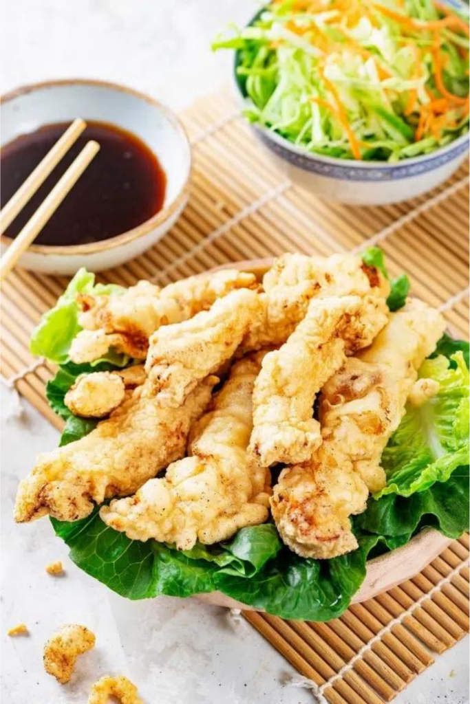 Chicken Tempura With The Best Crispy and Fluffy Tempura Batter