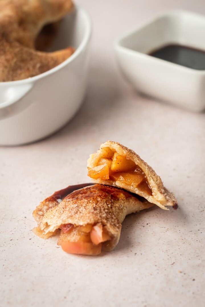 Apple Empanadas With Cinnamon Sugar Made In The Air Fryer Or Oven