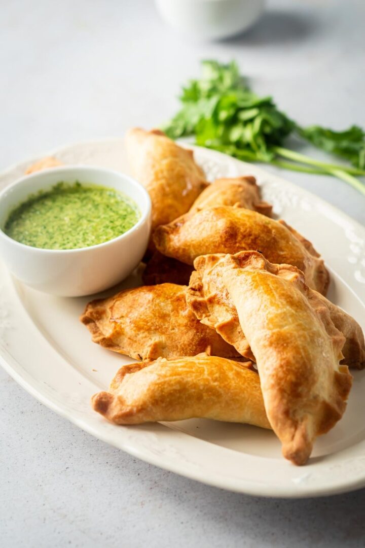 Air Fryer Empanadas Made With Ground Beef Baking & Frying Included