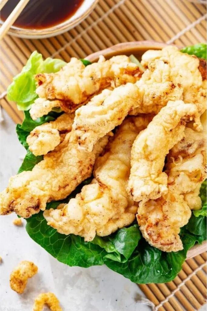 Chicken Tempura With The Best Crispy and Fluffy Tempura Batter