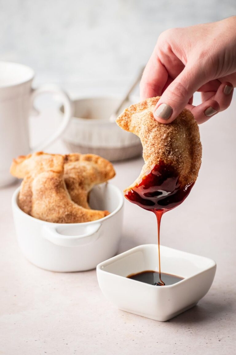 Apple Empanadas With Cinnamon Sugar Made In The Air Fryer Or Oven