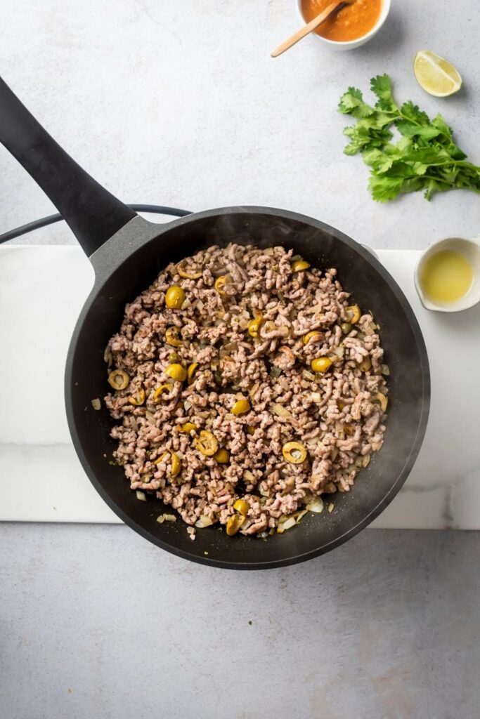 Air Fryer Empanadas Made With Ground Beef 