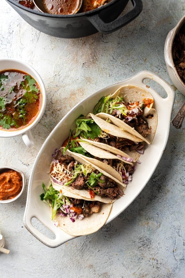 Birria Tacos With Consommé Easy To Make & Authentic Flavor