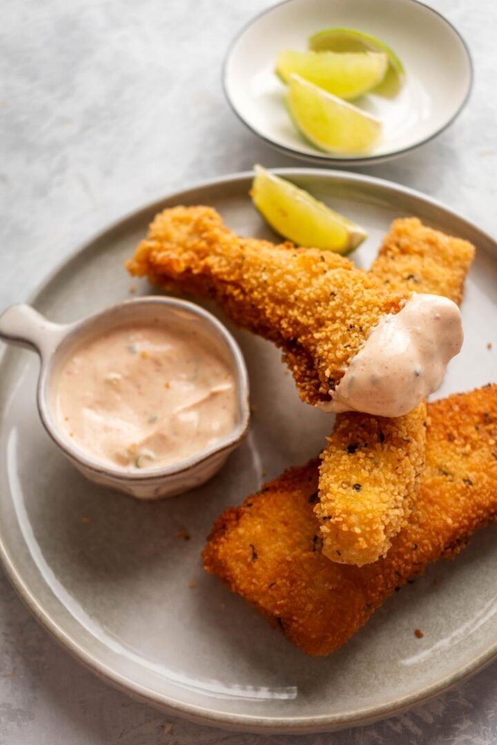 Quick and Easy Fried Mahi Mahi Recipe With THE BEST Aioli