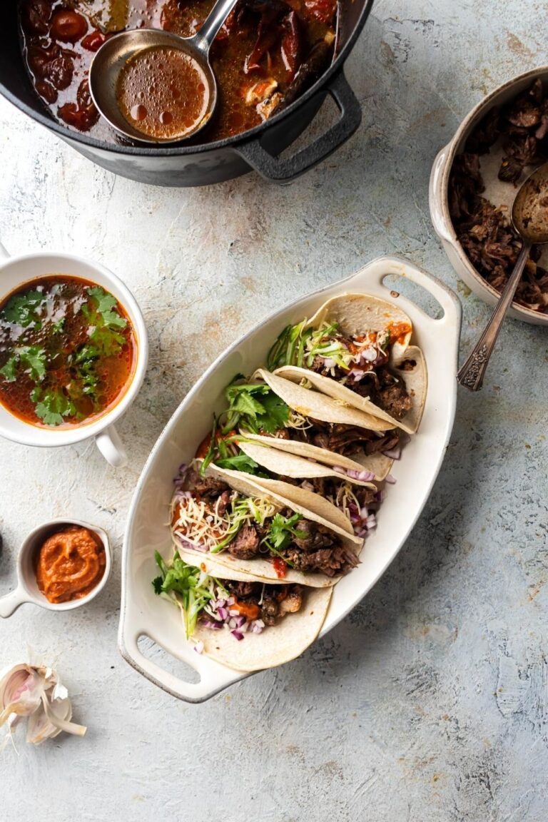 Birria Tacos With Consommé Easy To Make & Authentic Flavor