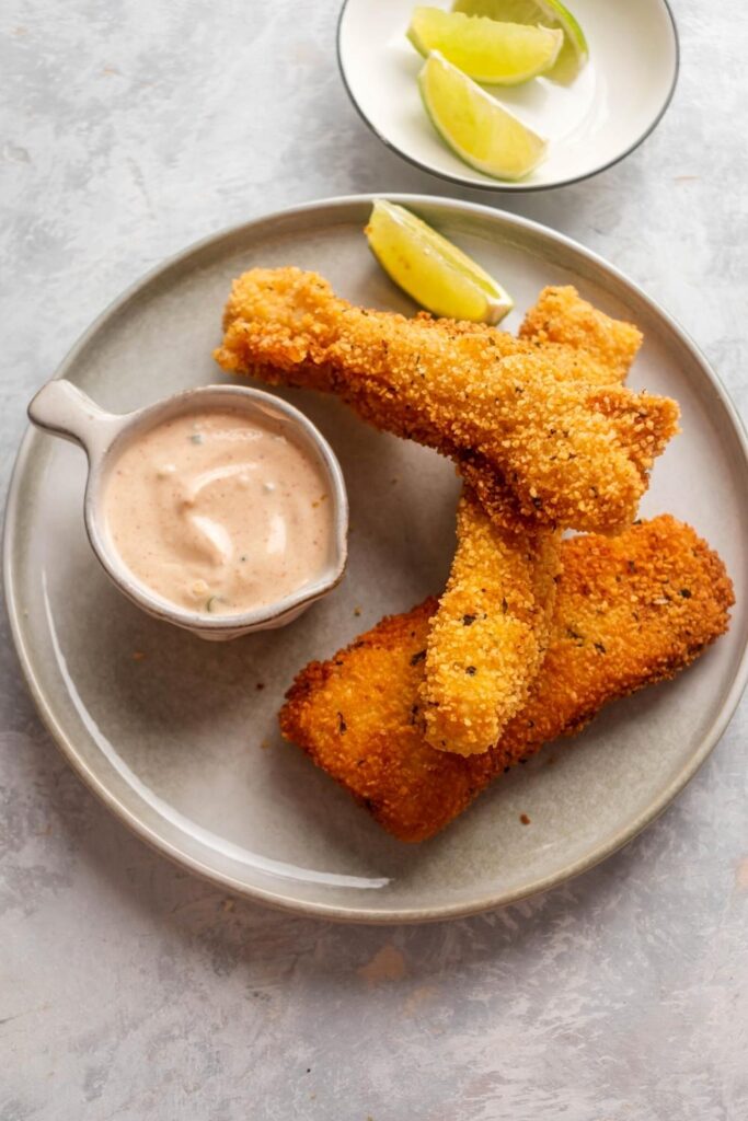 Quick and Easy Fried Mahi Mahi Recipe With THE BEST Aioli