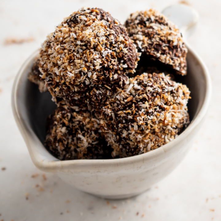 Keto Coconut Clusters Made With 4 Ingredients Low Carb, & No Sugar