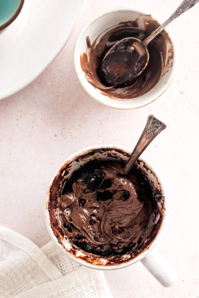 Nutella Mug Cake | Only 3 Ingredients Needed & Takes 1 Minute To Make