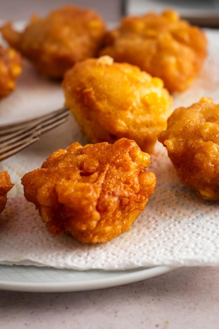 Crispy Corn Nuggets (Fritters)