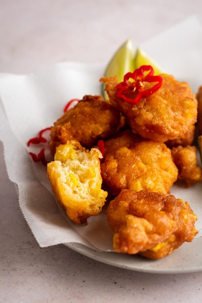 Crispy Corn Nuggets (Fritters)