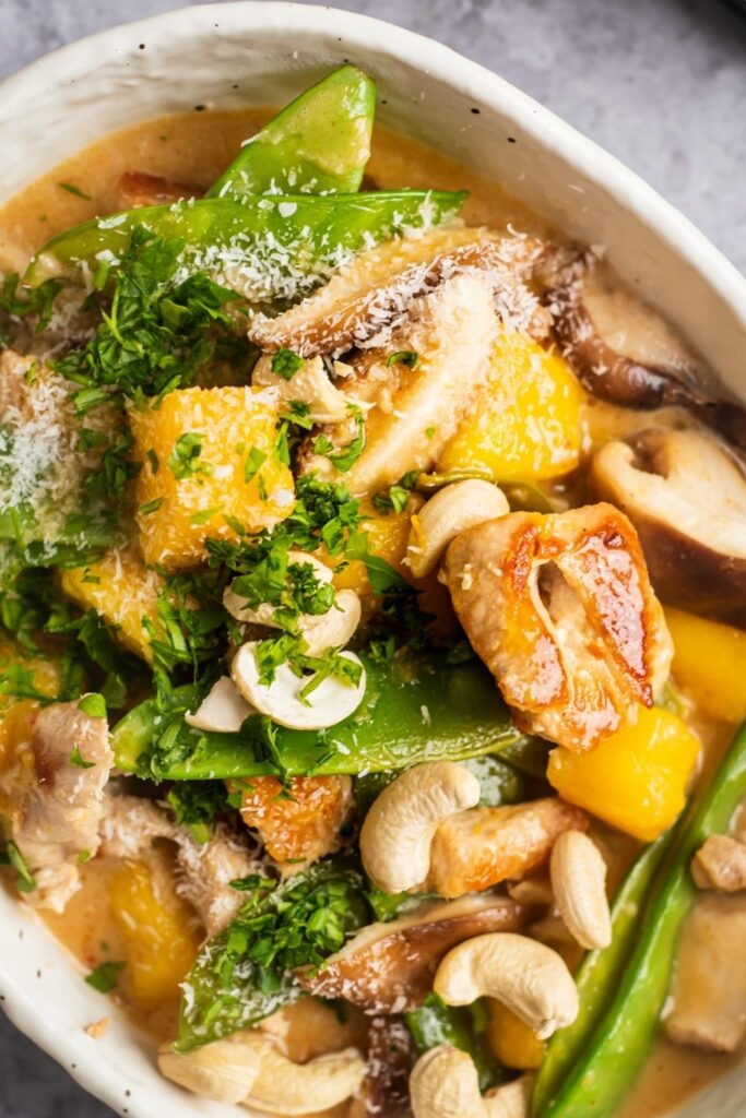 Cheesecake Factory Thai Coconut Lime Chicken Easy One Pan Meal