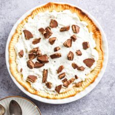 Reeses Peanut Butter Pie | Only Takes 25 Minutes To Make