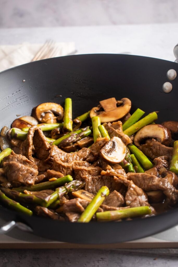 Panda Express Black Pepper Angus Steak | Everything Cooks In One Pan