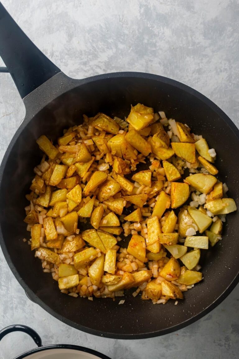 The BEST Fried Potatoes and Onions (Made In Only 15 Minutes)