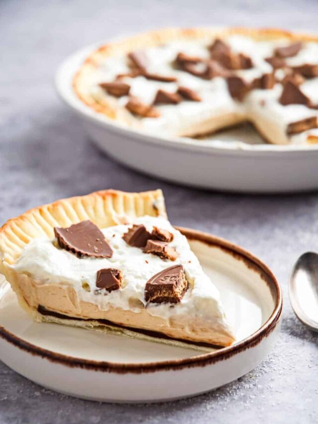 Reese Peanut Butter Cups Pie - I'm Hungry For That