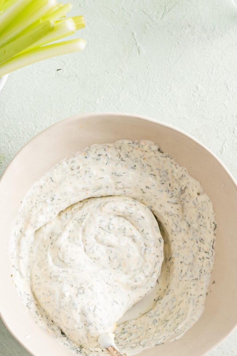 Easy Homemade Dill Dip Recipe Made In 1 Minute