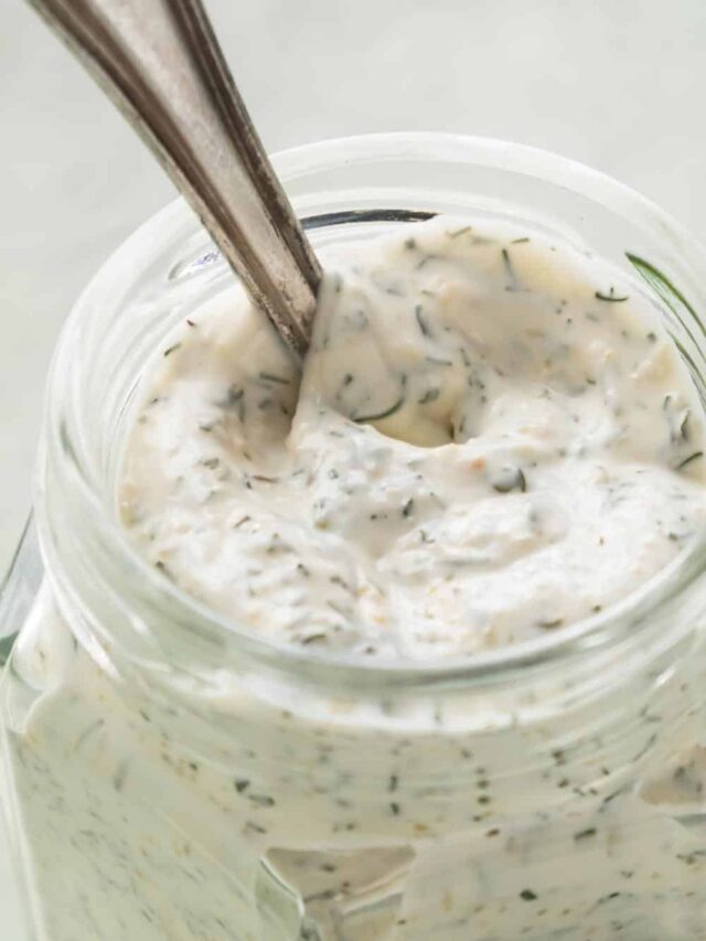 Easy Dill Dip - I'm Hungry For That