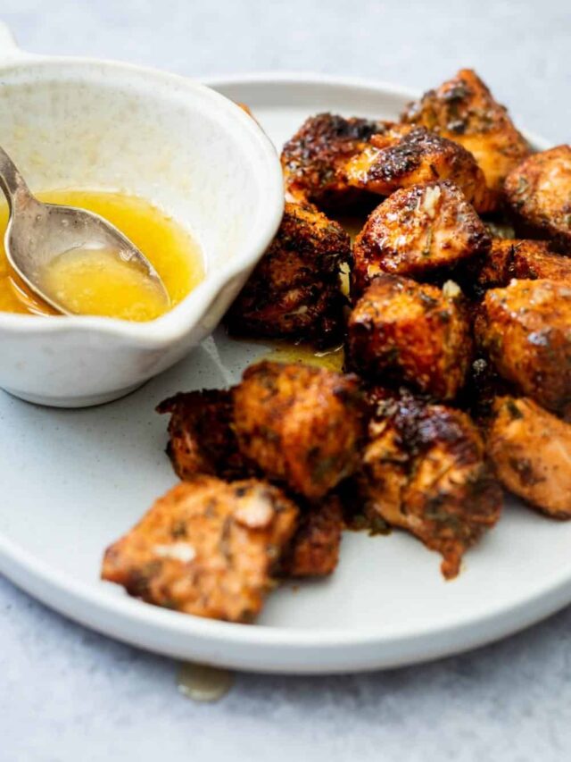 Fried Salmon Bites I'm Hungry For That