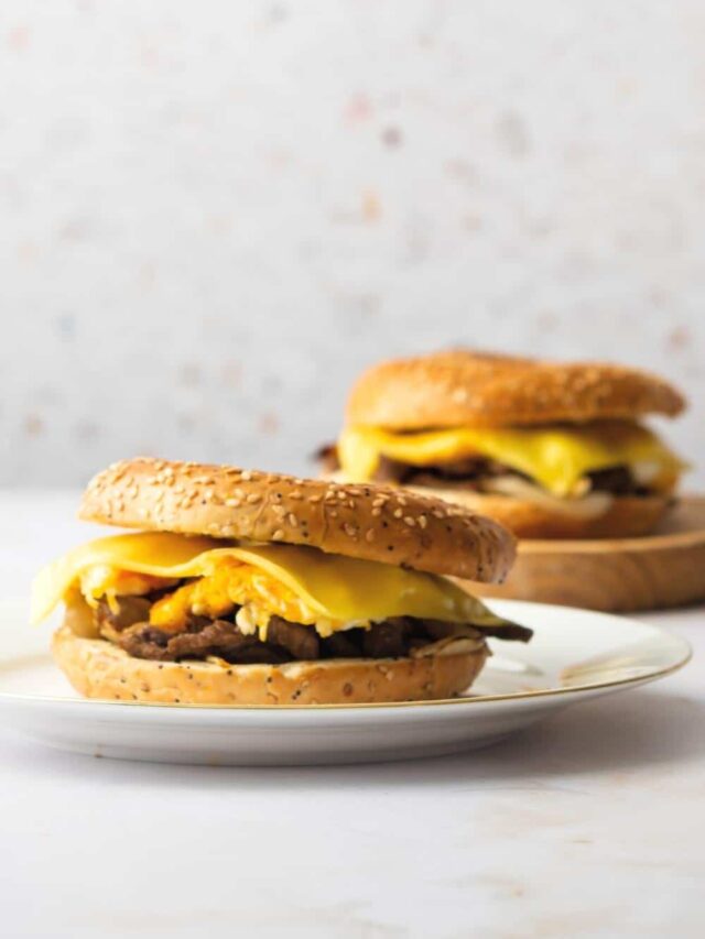 Steak Egg And Cheese Bagel - I'm Hungry For That