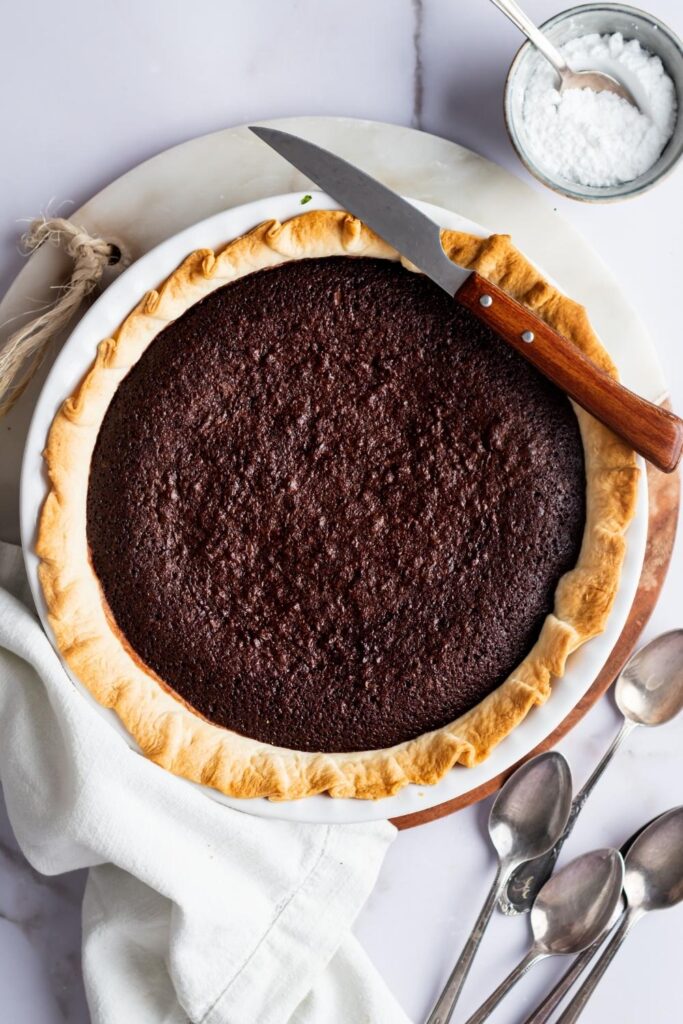 Fudge Pie (Rich and Fudgy)