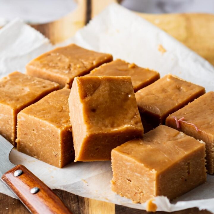 Peanut Butter Fudge Made With Only 2 Ingredients