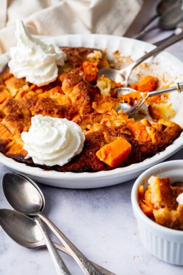 Sweet Potato Cobbler | Easy Fall Side or Dessert Recipe