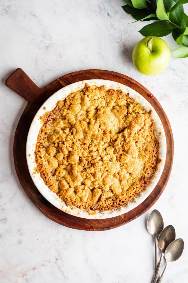 How To Make Apple Crisp Without Oats (In Just 4 Easy Steps)