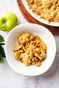 Apple Crisp Without Oats