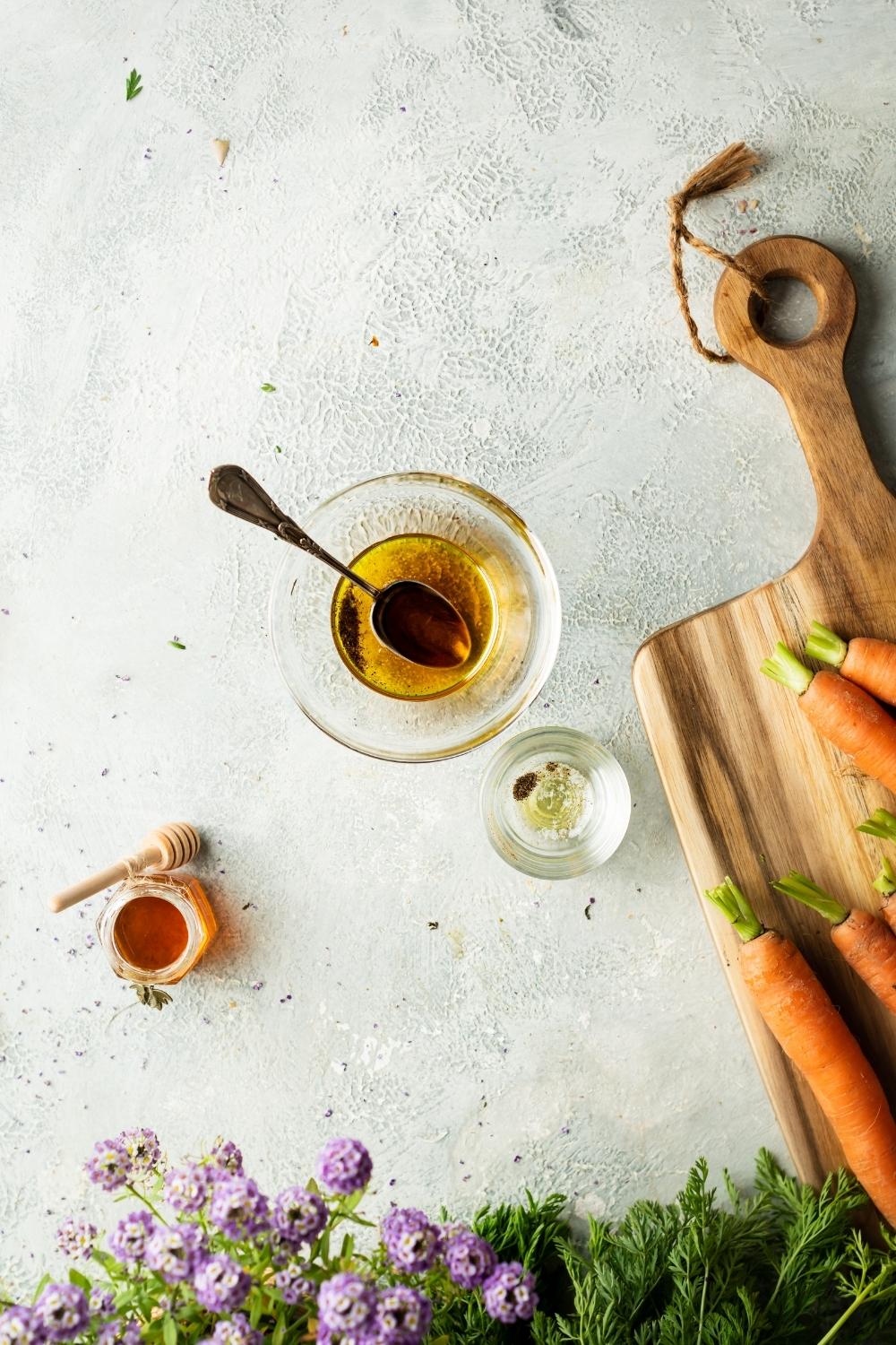 candied carrot glaze ingredients