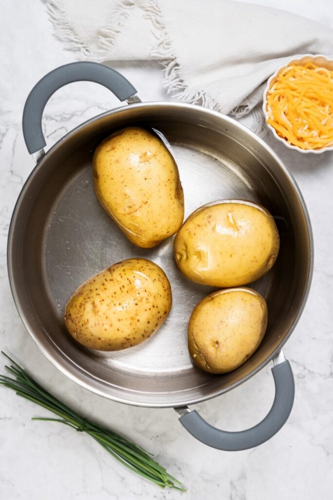 Easy Cheesy Mashed Potatoes Recipe