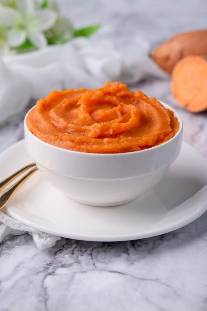 Sweet Potato Puree (Quick and Easy Recipe)