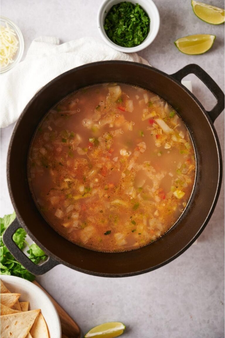 Chili S Southwest Chicken Soup Recipe Made From Scratch In 20 Minutes   How To Make Copycat Chilis Southwest Chicken Soup 768x1152 