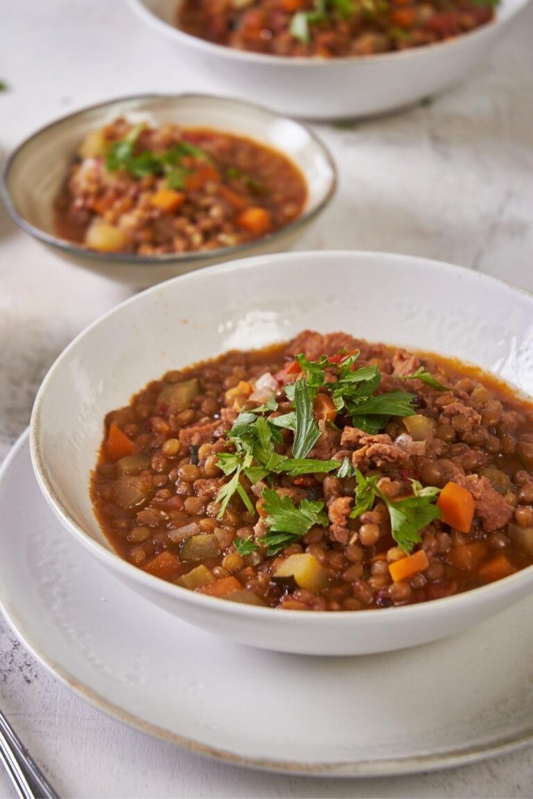 Carrabba's Sausage and Lentil Soup Recipe