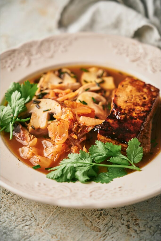 The BEST Korean Tofu Soup Made In 15 Minutes (So Soft and Delicious)
