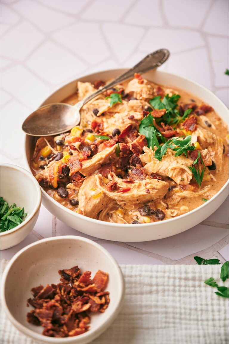 The BEST Crack Chicken Chili Recipe (Takes Just 5 Minutes To Prep)
