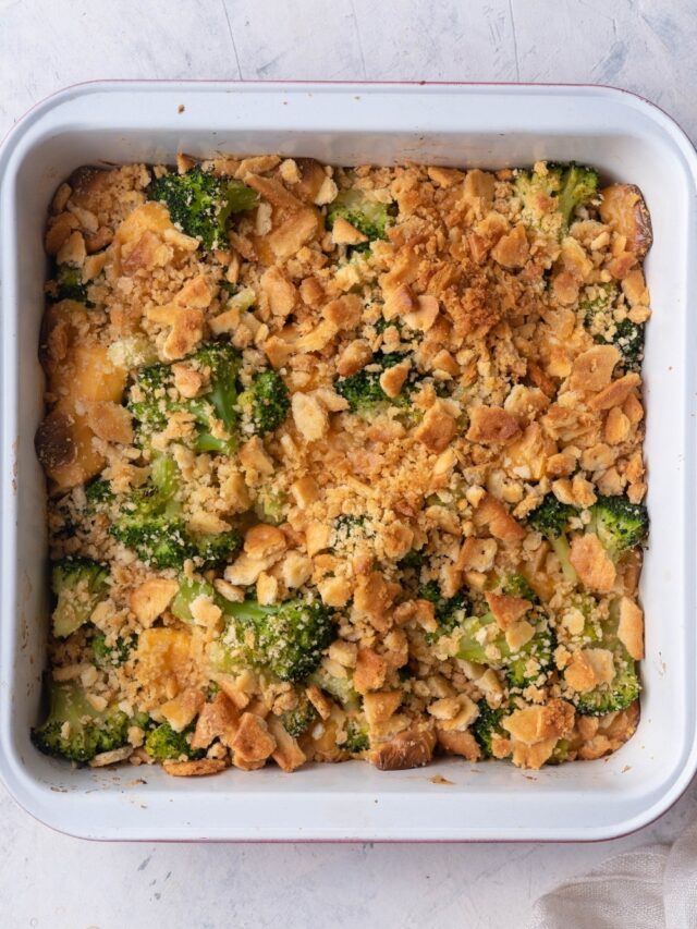 Broccoli Cheddar Casserole Im Hungry For That 7037